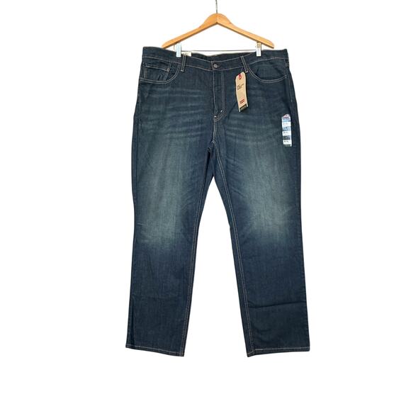 Levi's Other - Levis 541 Athletic Taper Jeans Mens 46x32 Big Tall Dark Wash Blue Stretch NWT